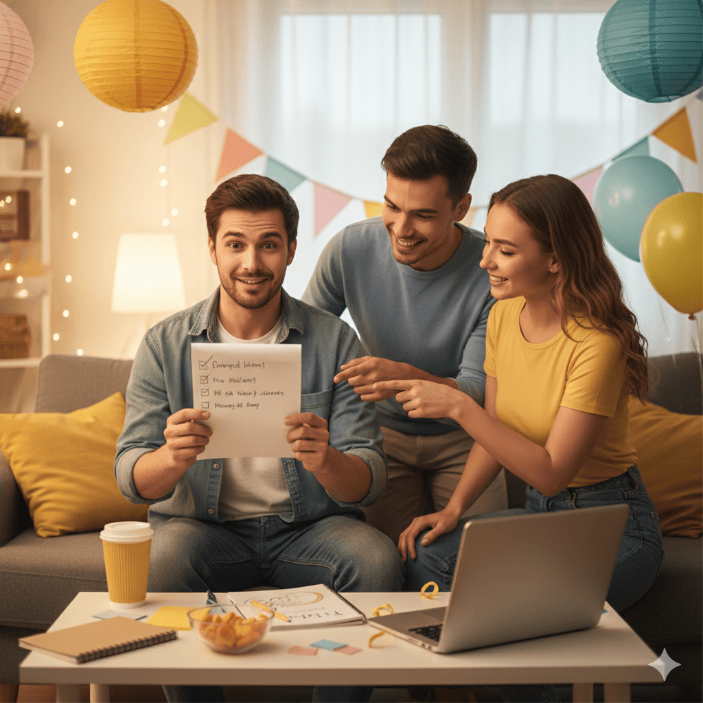 Planning Your First Party Without Losing Sleep